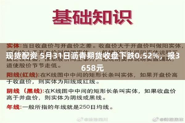 现货配资 5月31日沥青期货收盘下跌0.52%，报3658元