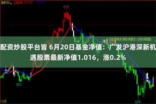 配资炒股平台皆 6月20日基金净值：广发沪港深新机遇股票最新净值1.016，涨0.2%