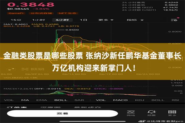 金融类股票是哪些股票 张纳沙新任鹏华基金董事长 万亿机构迎来新掌门人！